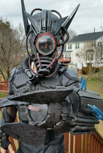 Accessoire bras costume cyborg cosply post-apocalyptique - Photo 1/9