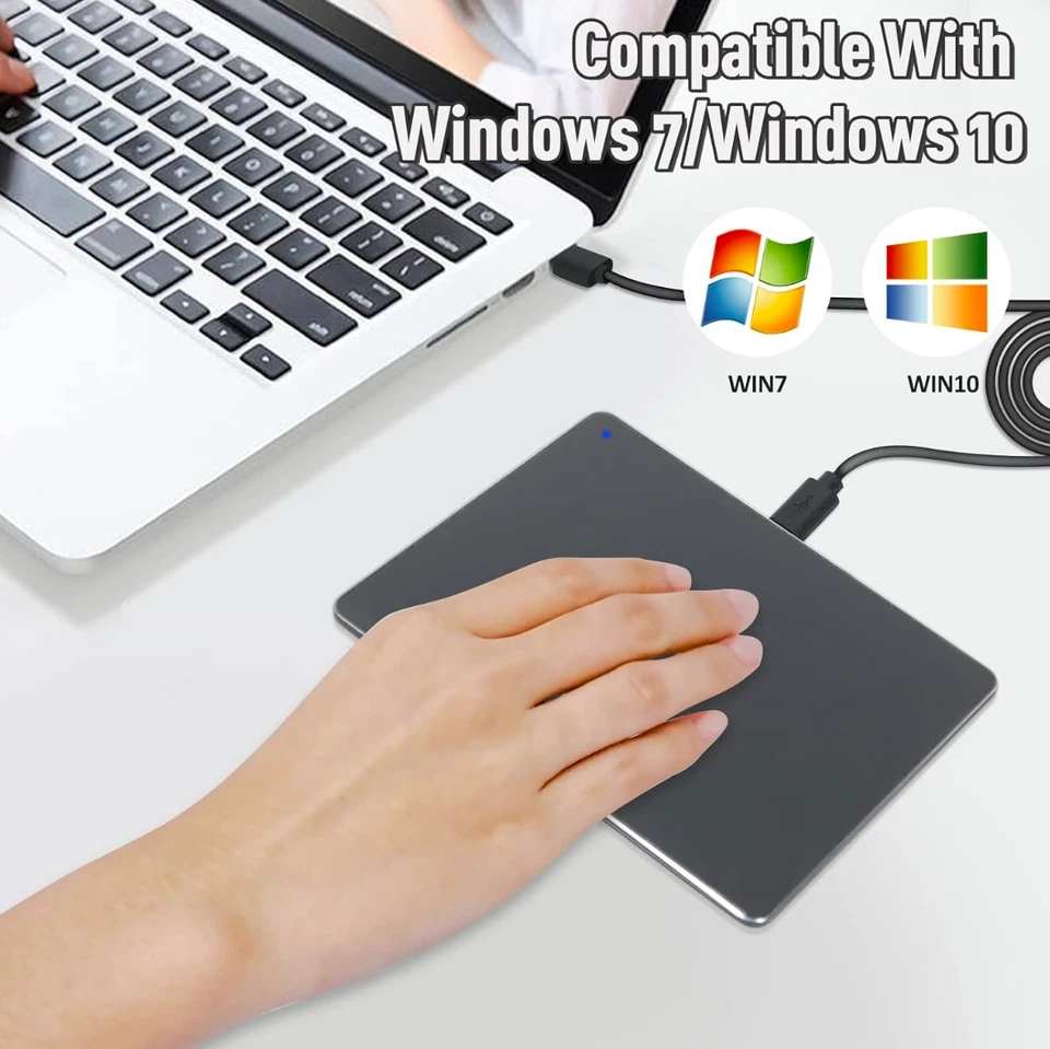 Trackpad Touchpad for PC, Wired Ultra Slim Trackpad, Sensitive TouchPads with No - Image 4 of 4