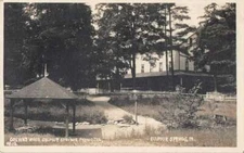 Pennsylvania Colvin's White Sulphur Springs Hotel Real Photo PC AA55945