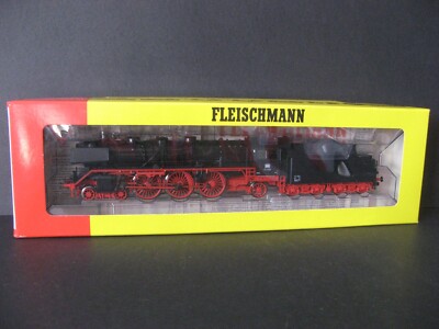 T.B.E FLEISCHMANN 1363 LOCOMOTIVE A VAPEUR DB 50 058 TRAIN ELECTRIQUE