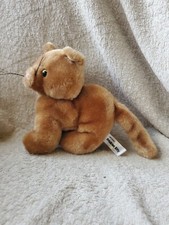 The Offical FRISKIES Kitty orange Kitten Cat Russ Stuffed Animal Vintage 1980s