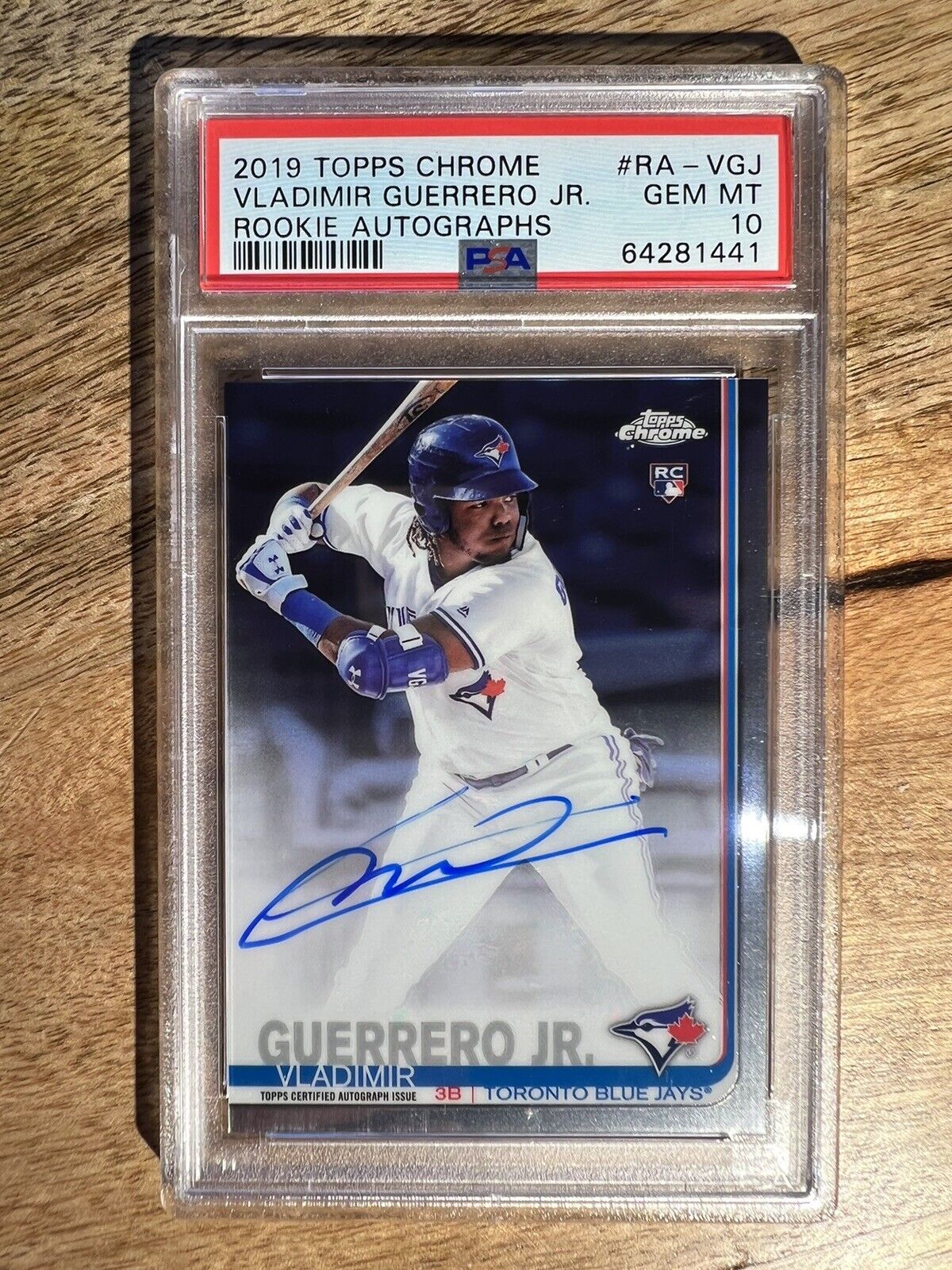 Vladimir guerrero jr. rc auto topps