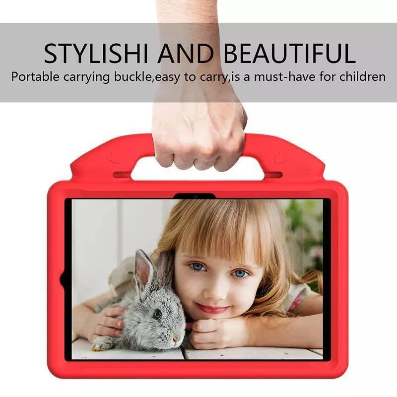 Child Friendly Kids Portable Shockproof Handle Stand Case Cover for iPad 2 3 4 - Image 3 of 4