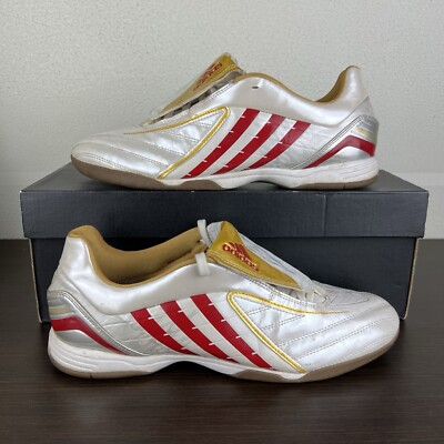 2008 Adidas Predator Powerswerve White Red Cleats Boots 661847 Men s Size US 9.5