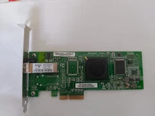 QLE2460 Qlogic Single Port 4Gb Fibre Channel PCI-E HBA Network Card. Long BRKT!!