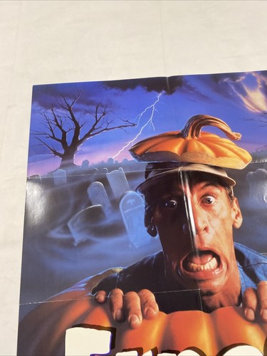 RARO 1991 ERNEST SCARED STUPID *SIN USAR* 27x40 PÓSTER DE PELÍCULA TEATRAL DE 2 CARAS - Imagen 2 de 8