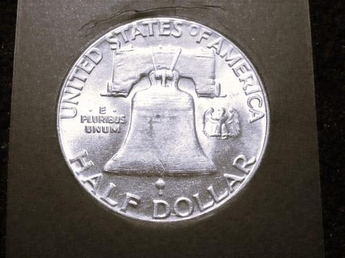 1961-P FRANKLIN HALF DOLLAR * BU - Picture 2 of 2
