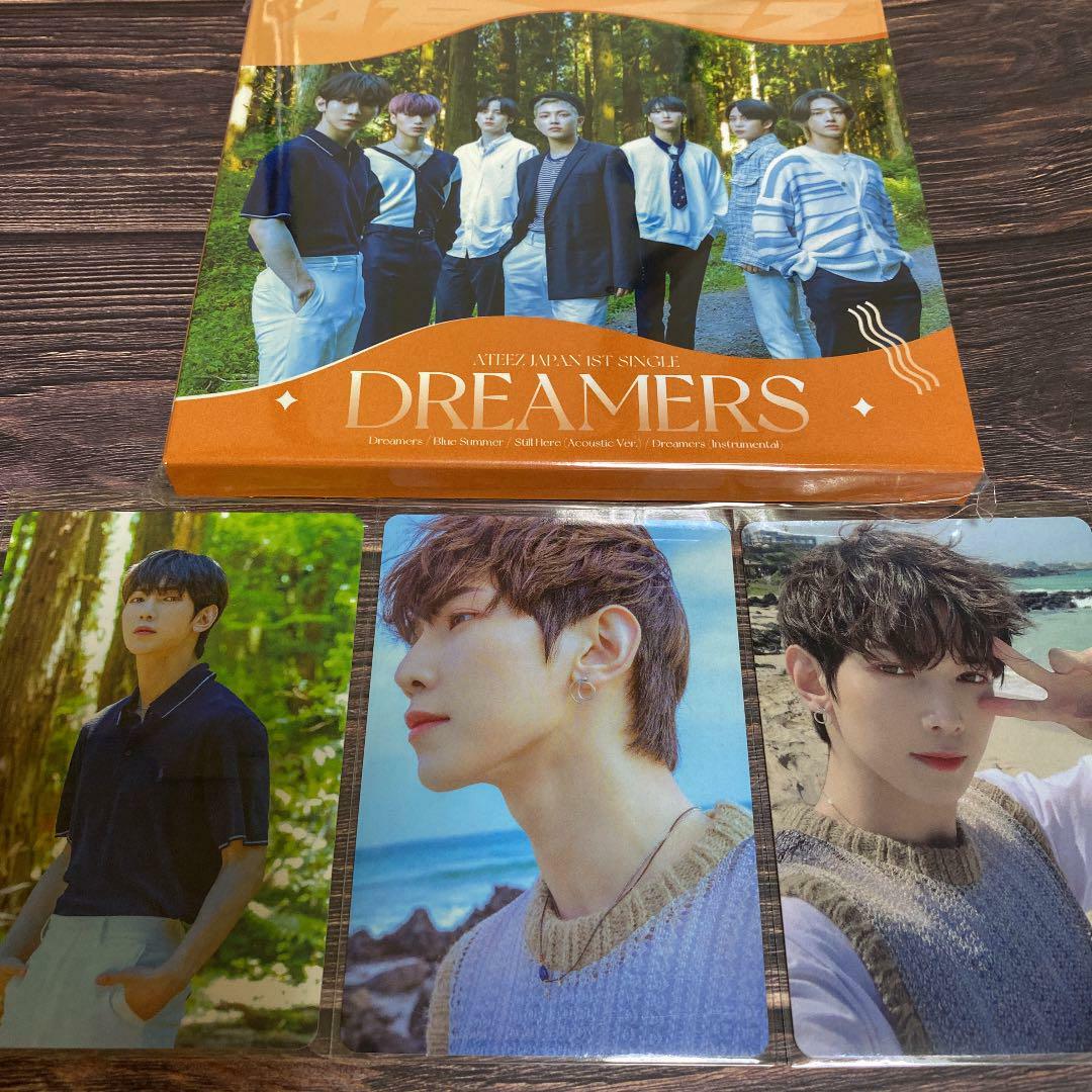ATEEZ YEOSANG DREAMERS Official Photo card Selfie ATINY