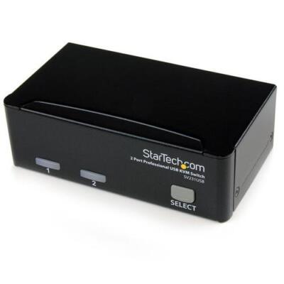 StarTech.com Professional 2 Port USB KVM Switch Kit mit Kabel