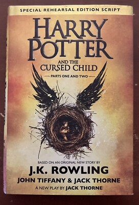 Harry Potter And The Cursed Child Book Special Rehearsal Edition Script 1st/1st