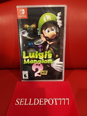 Mario Luigi's Mansion And Switch Luigi's Mansion HD Nintendo