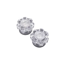 Kissler Clear Acrylic Faucet Handles for Sayco Lavatory Faucets, 795-1220