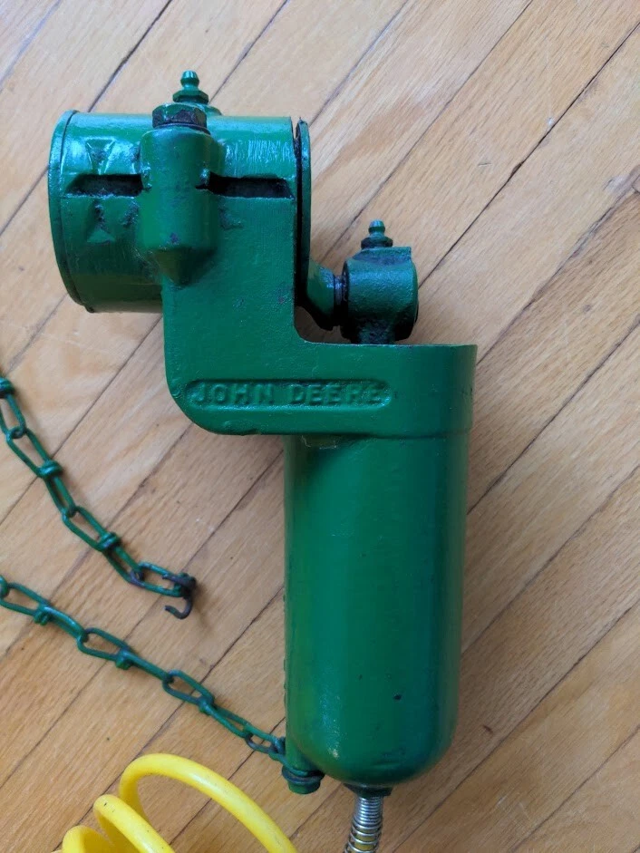 Bomba de aire compresor de toma de fuerza original vintage para tractor John Deere 540 6886-C Foto 2 de 4