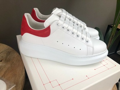 red alexander mcqueen sneakers