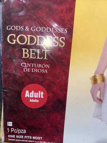Gods & Goddesses Belt GODDESS BELT Costume Accessory One Size Fits Most - Picture 3 of 3