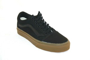 MEN-039-S-VANS-OLD-SKOOL-CANVAS-GUM-BLACK-LIGHT-GUM