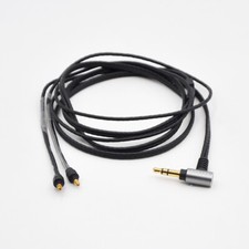 Black OCC Silver Plated Audio Cable For Sennheiser IE 40 PRO IE40PRO headphones