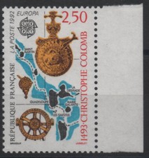 FRANCE 1992 : N° 2755 500ème ANNIV DÉCOUVERTE AMÉRIQUE C.COLOMB - NEUF** LUXE