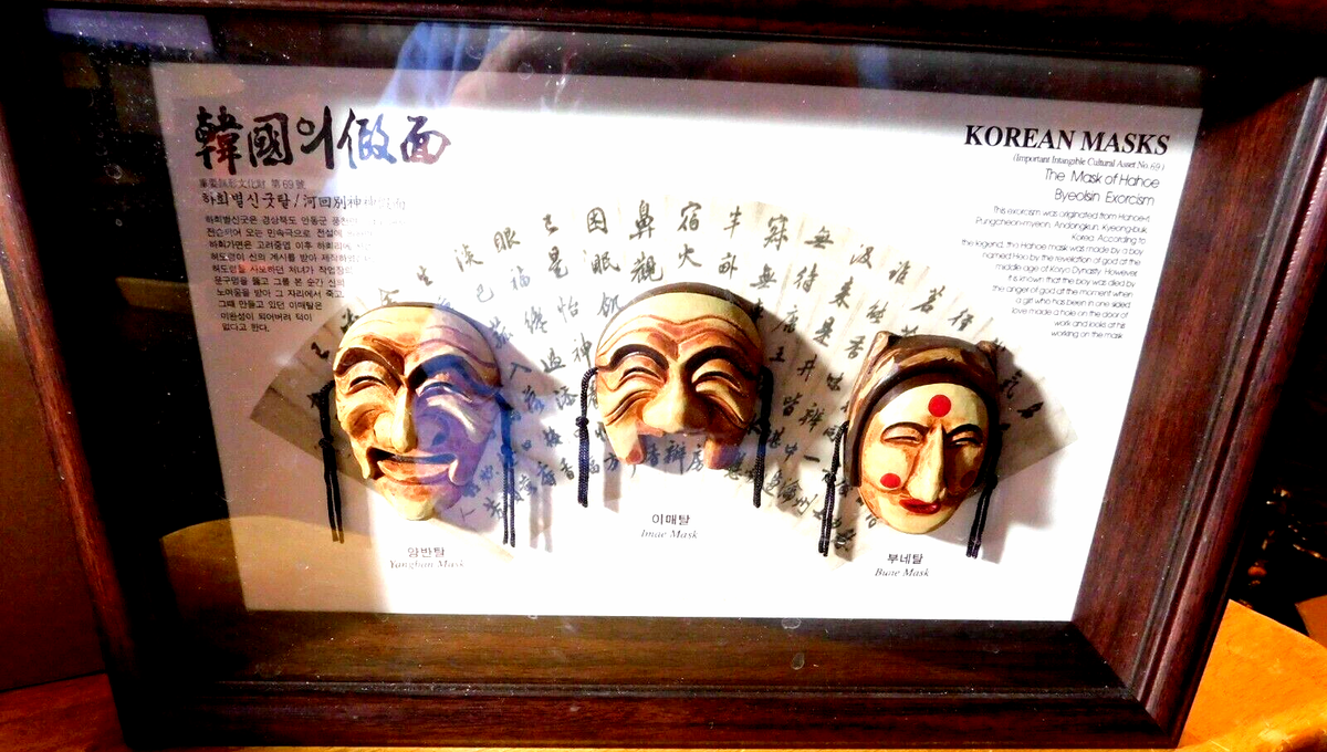 希少！ 「韓国の仮面 」Masks of Korea 写真集 希少！ 「韓国の仮面