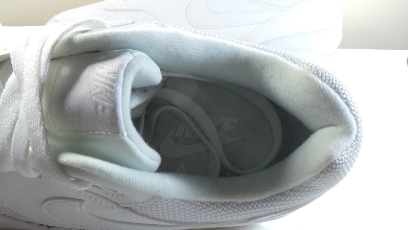 Size 8.5 - Nike Air Max 1 White Gum for sale online | eBay