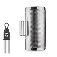 - Metal Guiro Instrument, 12" x 6" Stainless Steel Guiro Shaker with Scraper ...