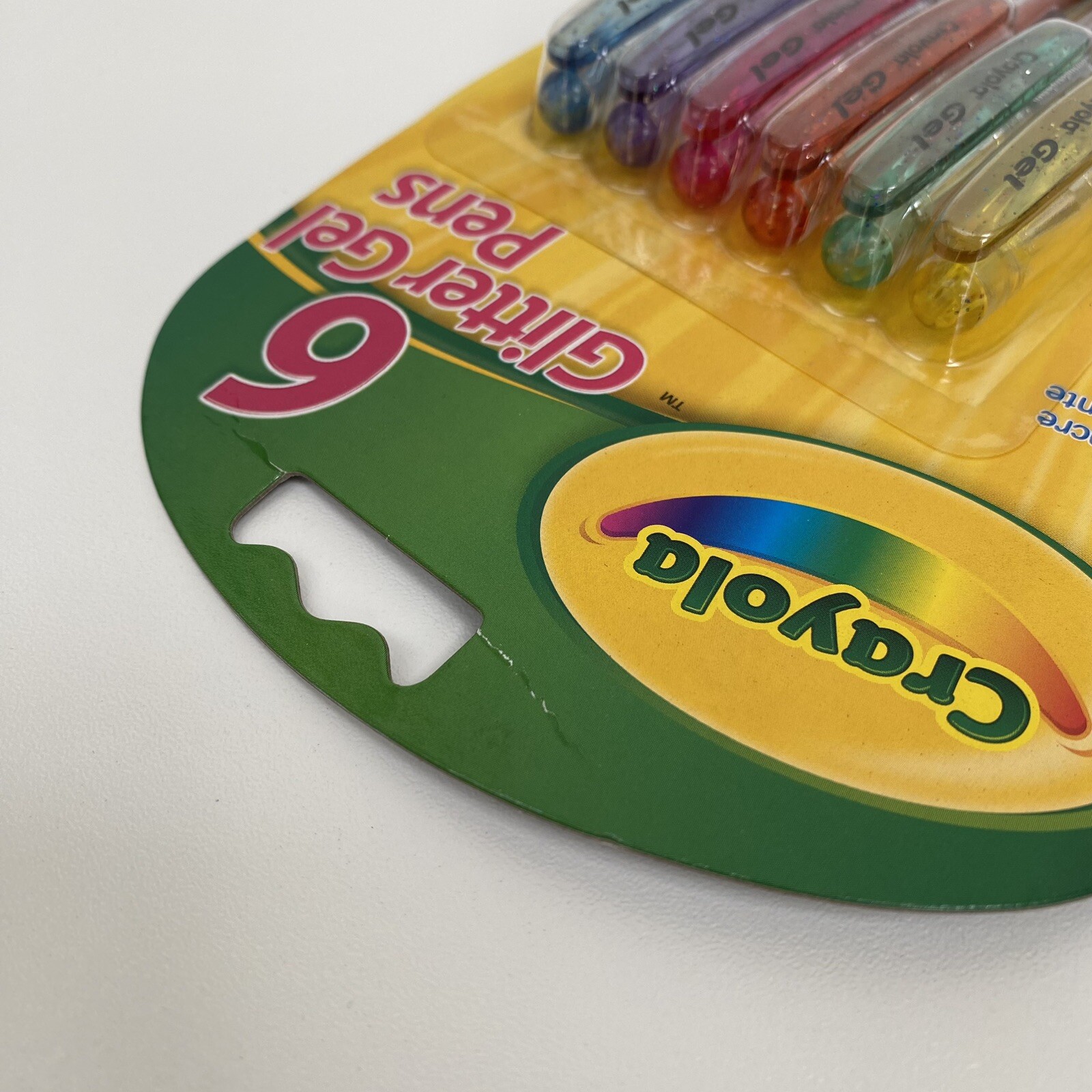 BRAND NEW Crayola Glitter Gel Pens x2 Packs of 6 Ball Point Roller Pens eBay