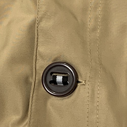 Women’s Size XL Five Four Brand Dark Khaki Button Down Spring Rain Jacket - Picture 8 of 12