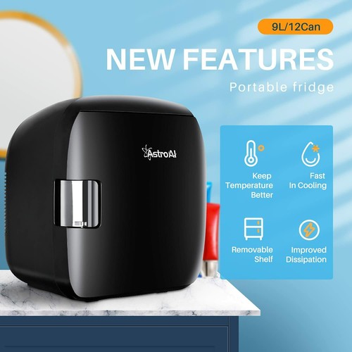 astroai mini fridge 9 liter