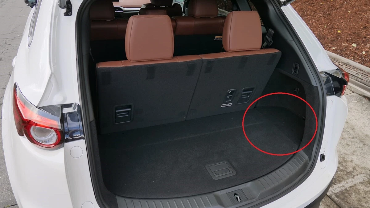 2016 2023 Mazda CX 9 Genuine OEM trunk Cargo Cover Lid Right Side