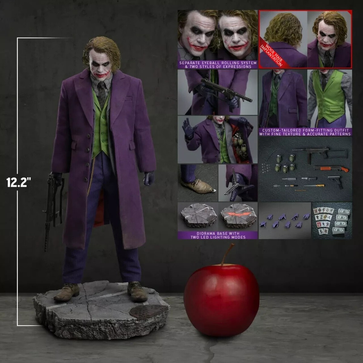1/6 Hot Toys DX33AE The Joker The Dark Knight Trilogy 1/6 Hot Toys DX33AE The Joker The Dark Knight Trilogy