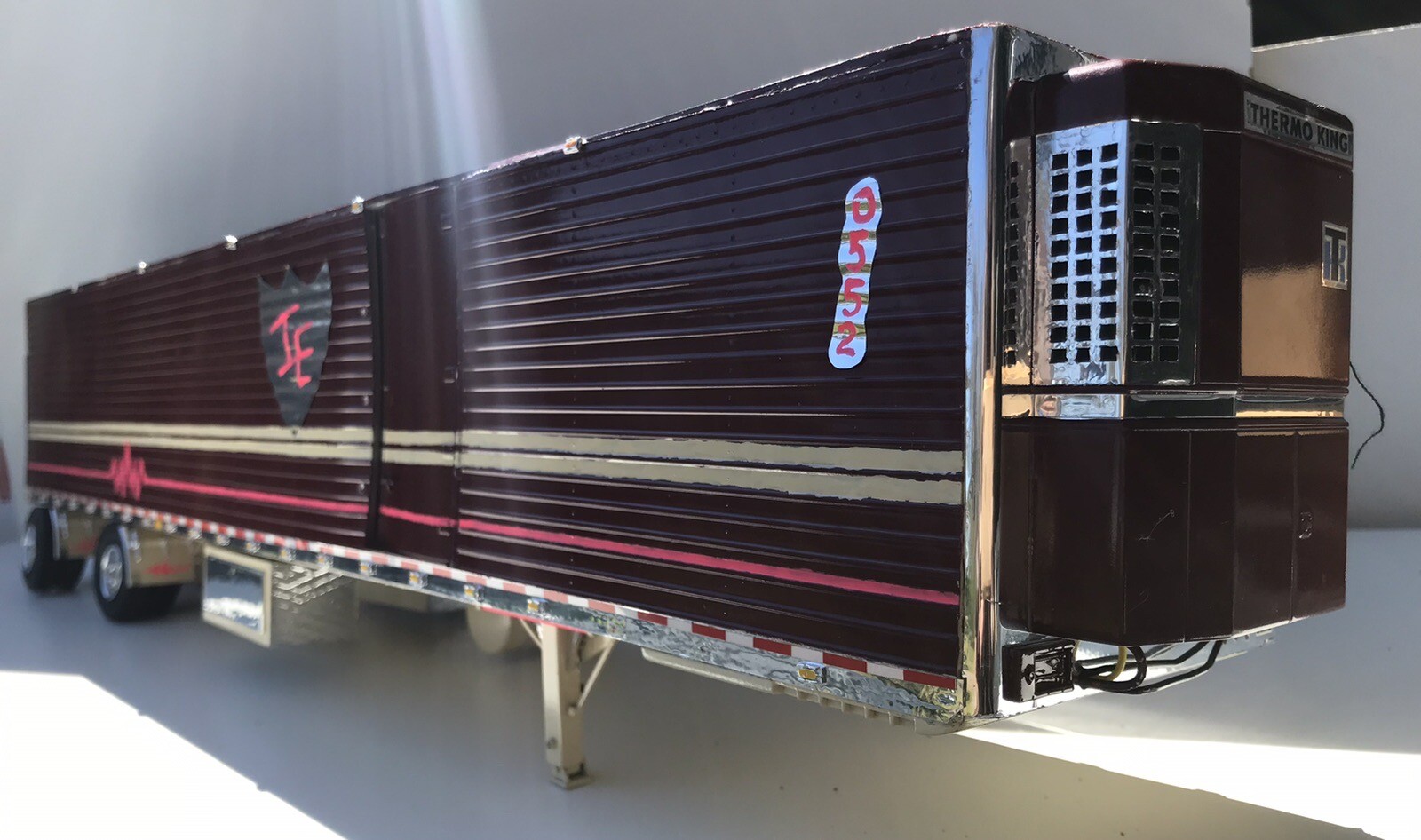 1/24 Scale Built Junkyard Reefer Trailer eBay