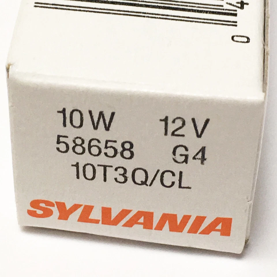 SYLVANIA High Quality Light BULB T3 10 Watt G4 Base 12V CLEAR Long Life - Image 4 of 4