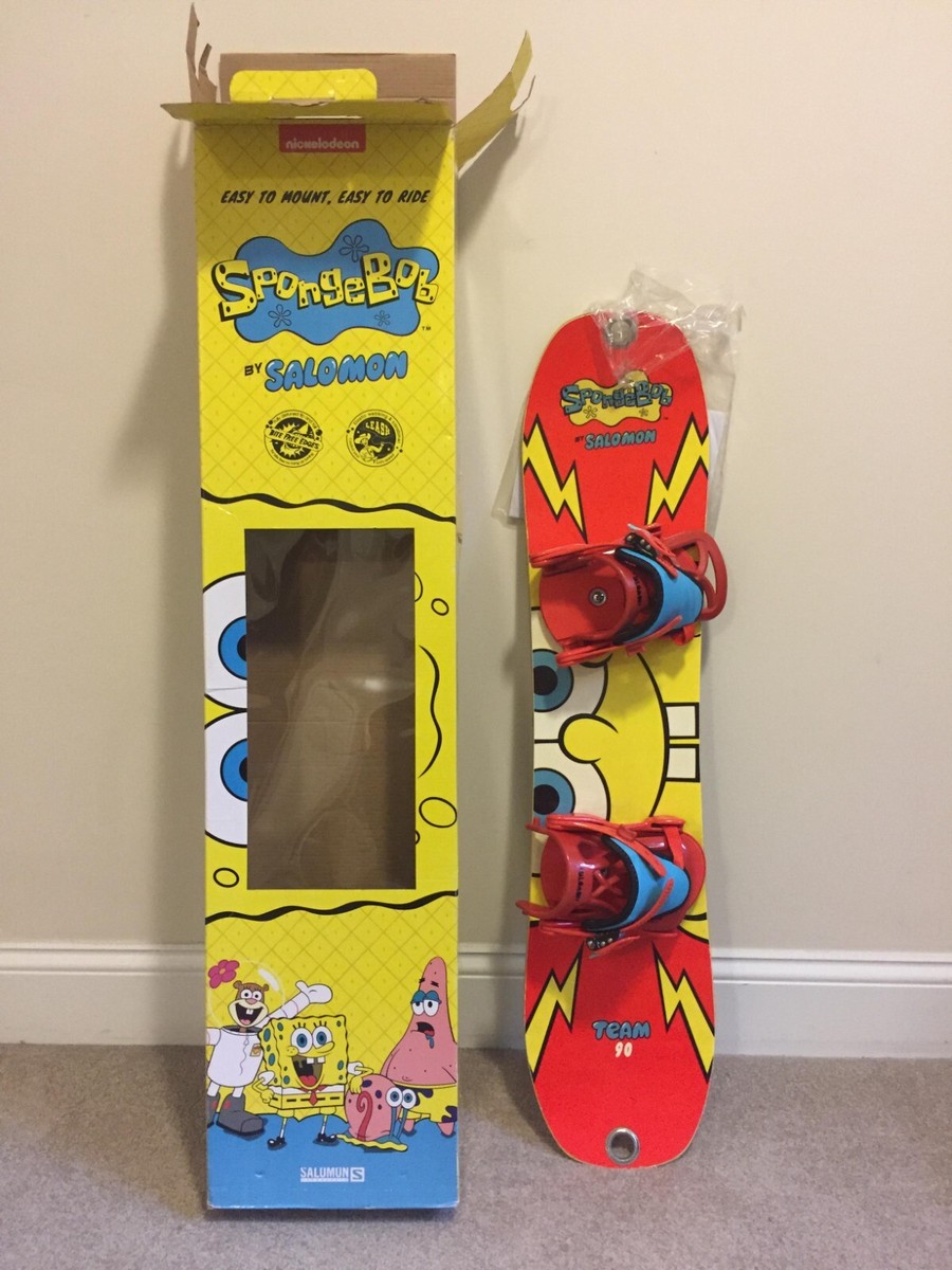 Kids Salomon SPONGEBOB SQUAREPANTS 90cm Snowboard Box Kids Salomon SPONGEBOB SQUAREPANTS 90cm Snowboard Box