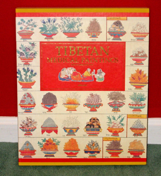Tibetan Medical Paintings Blue Beryl Buddhist Medicine Thankas