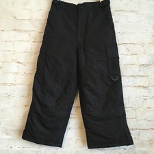 Rothschild Boy's Size Large 7 Black Snow Winter Pants