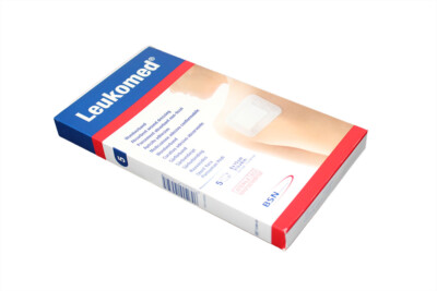 LEUKOMED sterile Pflaster Wundverband 8 x 15 cm (5 Stück) PZN 01050945
