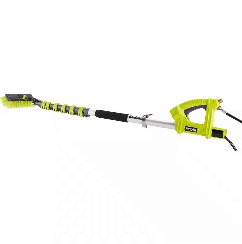 Ryobi 18 ft. Extension Pole with Brush for Pressure Washer