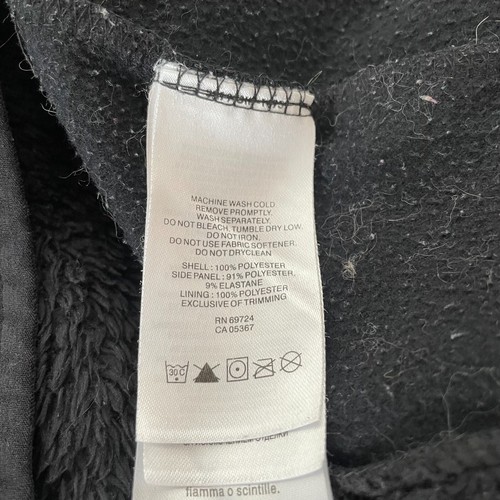 Columbia Fleece Womens Sz S Black Teddy Bear Full Zip Thermal Minimalist Jacket - Picture 10 of 13