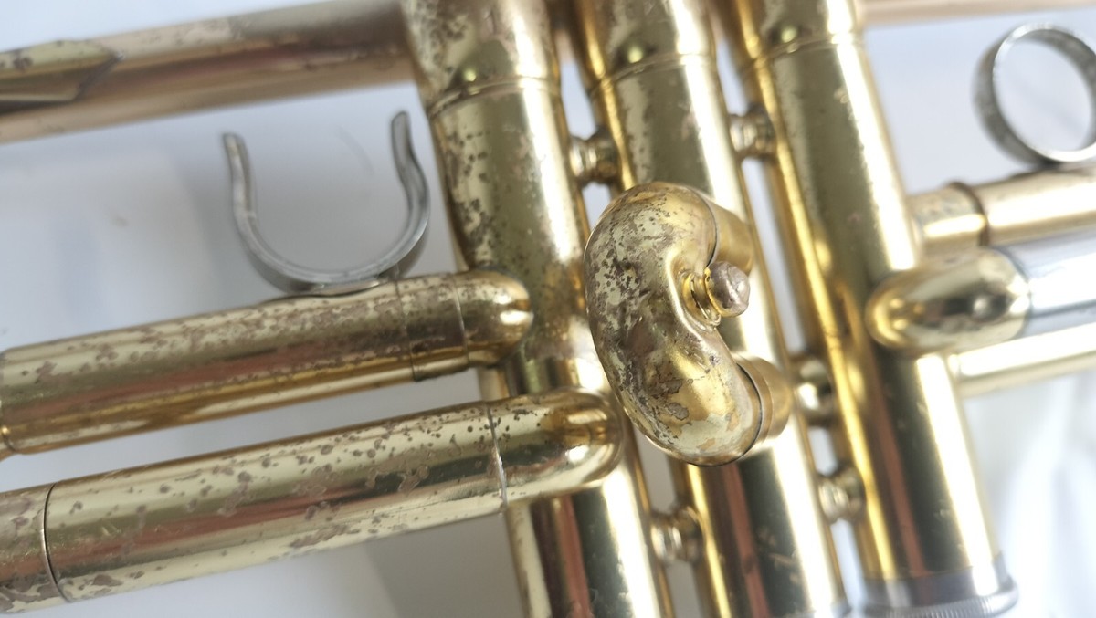 YAMAHA YTR-4325G trumpet standard model Gold Brass with hard
