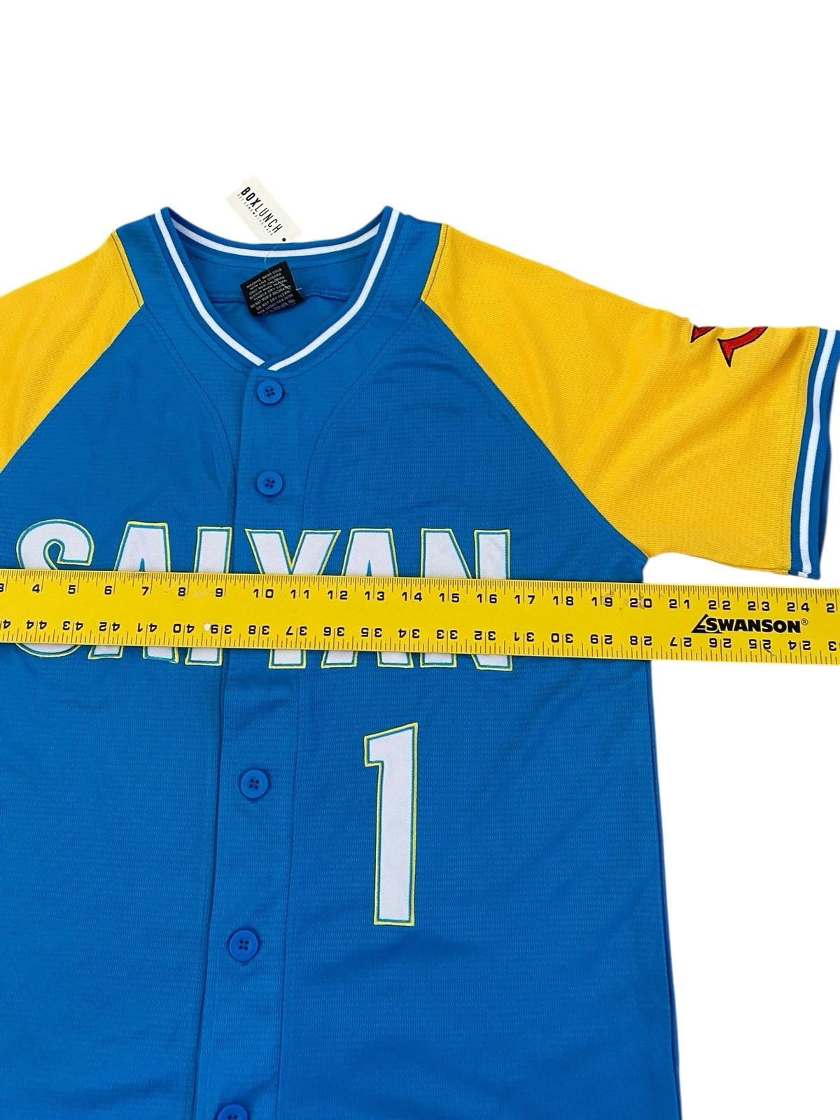 Dragon Ball Z Vegeta Baseball Jersey