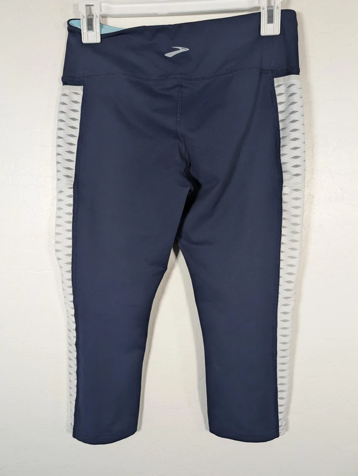 Brooks Leggings Mujer Medianos Cortos Correr Yoga Atléticos 3/4 Pantalones Capri Foto 3 de 4