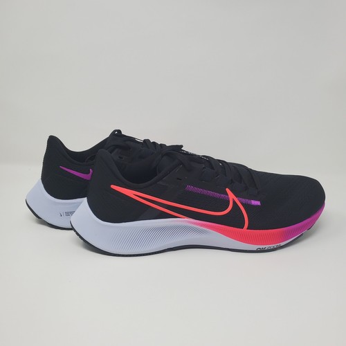 Nike Air Zoom Pegasus 38 Men's Size 10.5 Black Hyper Violet CW7356-011 - Picture 7 of 11