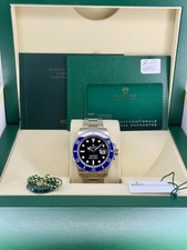 Rolex Submariner Cookie Monster Black Dial on Oyster 126619LB Complete 2021