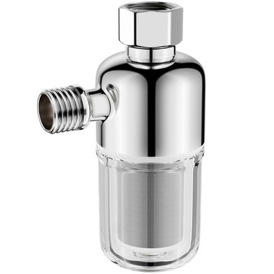 4 Point Thread Water Heater Pre Filter 40um 316L Mesh Copper Plastic 1/2 Inch