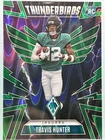 2025 Panini Phoenix Football Green Seismic Travis Hunter #22
