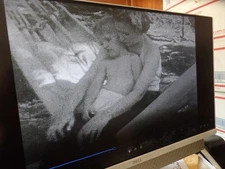 WORLD WAR TWO PERIOD HOT SUMMER DAY AMERICANA USA 8MM HOME Movie Film Reel B227