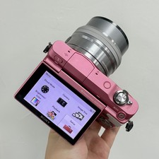SONY Alpha NEX-3N 16.1MP Mirrorless Digital Camera 16-50mm Lens Pink