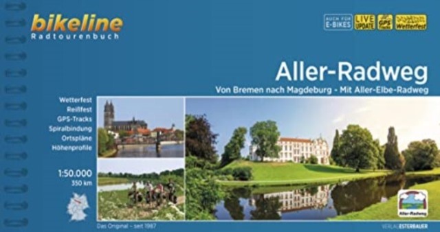 Aller Radweg von Bremen nach Magdeburg (Spiral bound)