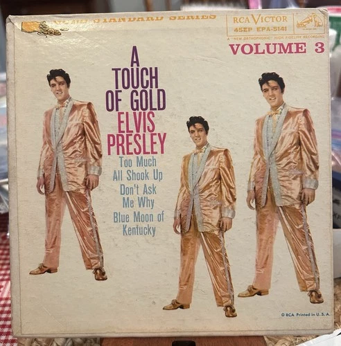 Elvis Presley "A Touch of Gold, Volume 3" 45 EP EPA-5141 GSS VG/VG