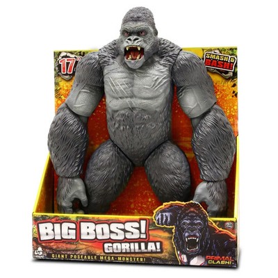 Primal Clash Big Boss Gorilla Actionfigur 16 Points Of Articulation 43 cm *NEU*